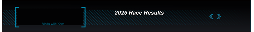 Made with Xara 2025 Race Results