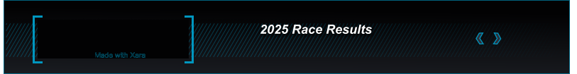 Made with Xara 2025 Race Results